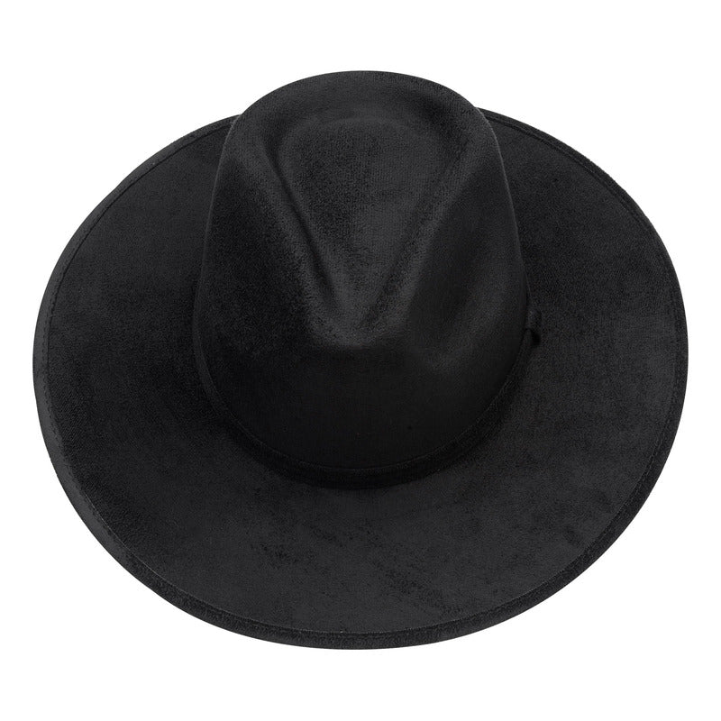 Sombrero Unisex Casual De Gamuza Artesanal Suave Y Versátil