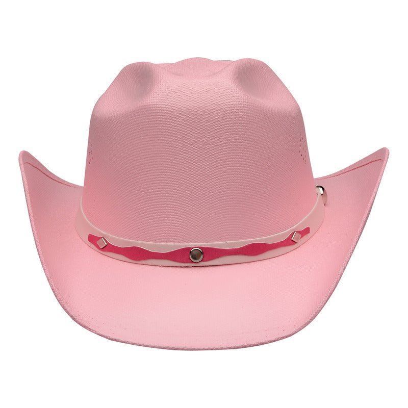 Sombrero Vaquero Para Niña Y Bebé Rosa Barbie De Moda