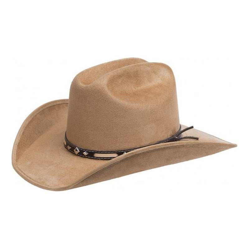 Sombrero Vaquero Para Niños Texana Americana De Gamuza