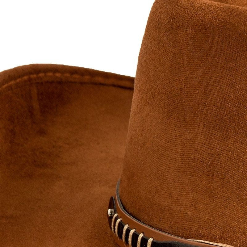 Sombrero Vaquero 8 Segundos Texana De Gamuza Hombre Ttf001