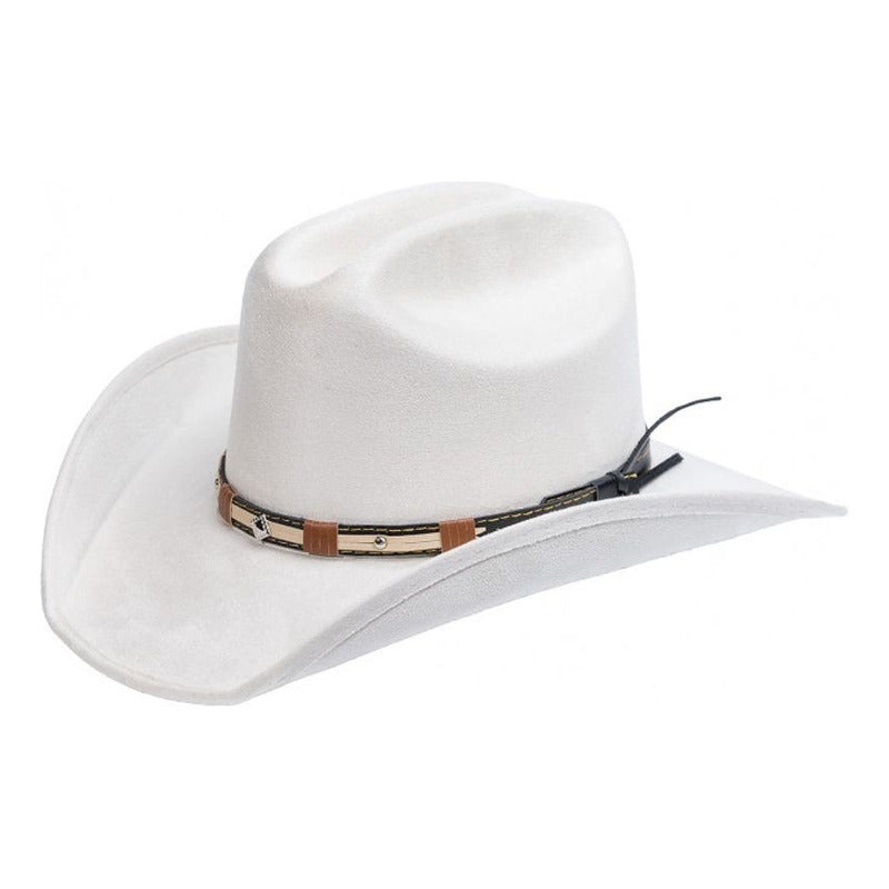 Sombrero Vaquero Para Niños Texana Americana De Gamuza