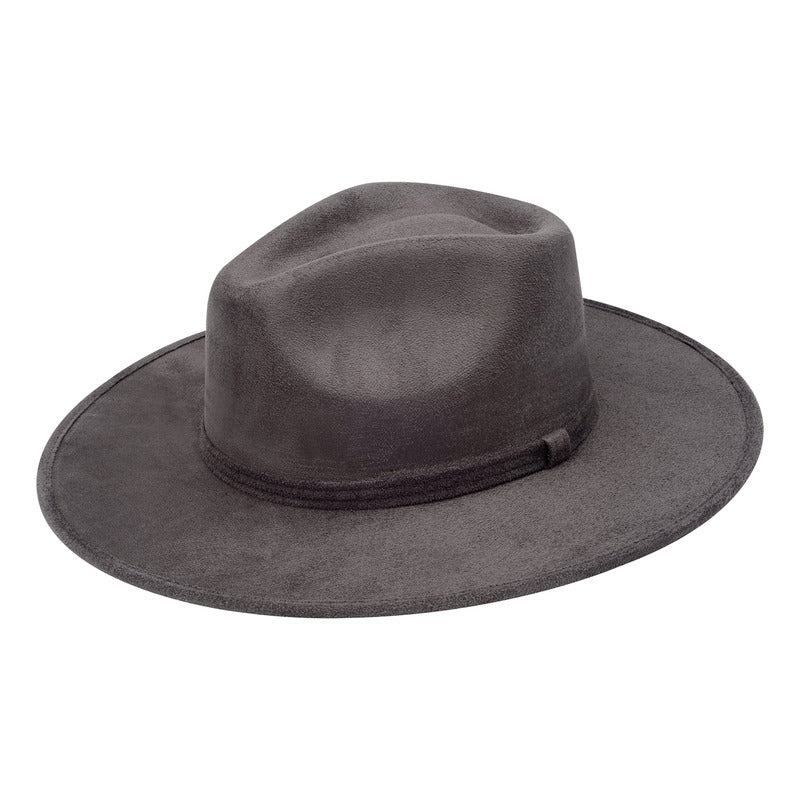 Sombrero Unisex Casual De Gamuza Artesanal Suave Y Versátil