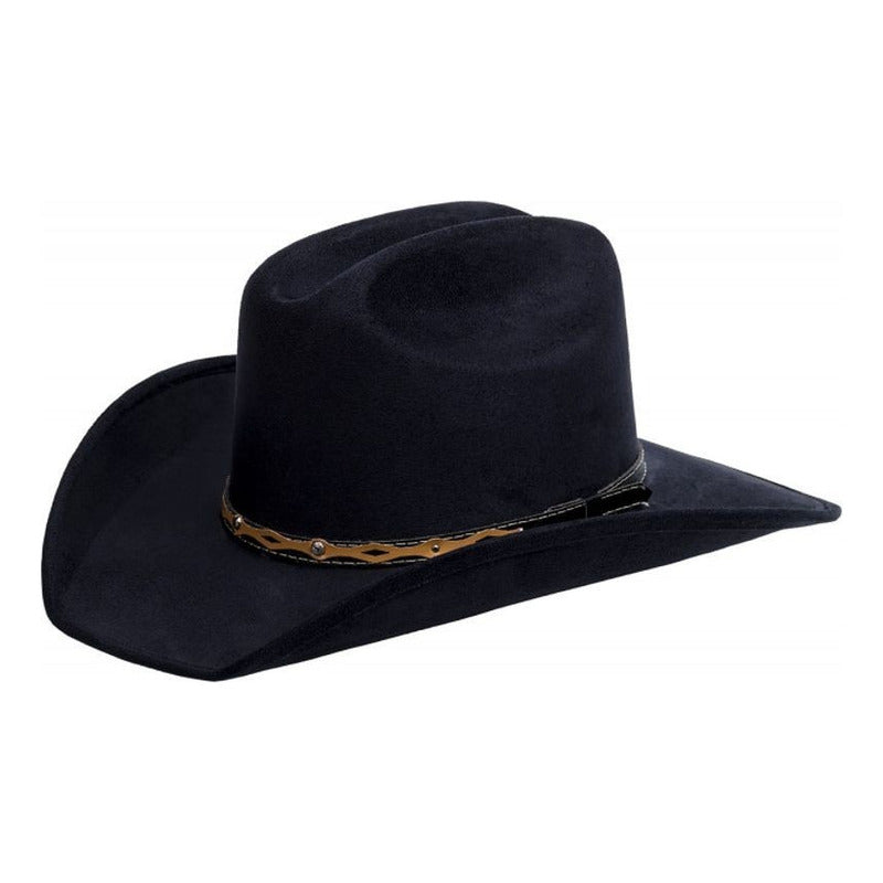 Texana Sombrero Vaquero Para Niños Americana Gamuza