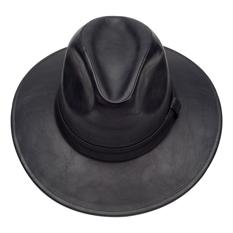 Sombrero Unisex Casual Elegante De Vini Piel Estilo Clásico