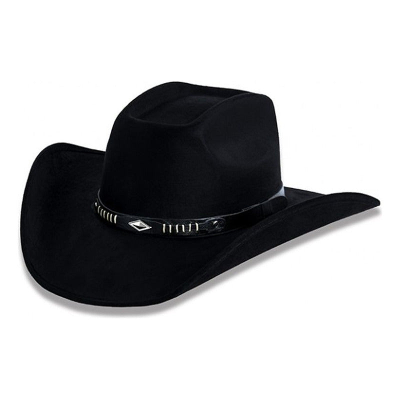 Sombrero Vaquero 8 Segundos Texana De Gamuza Hombre Ttf001