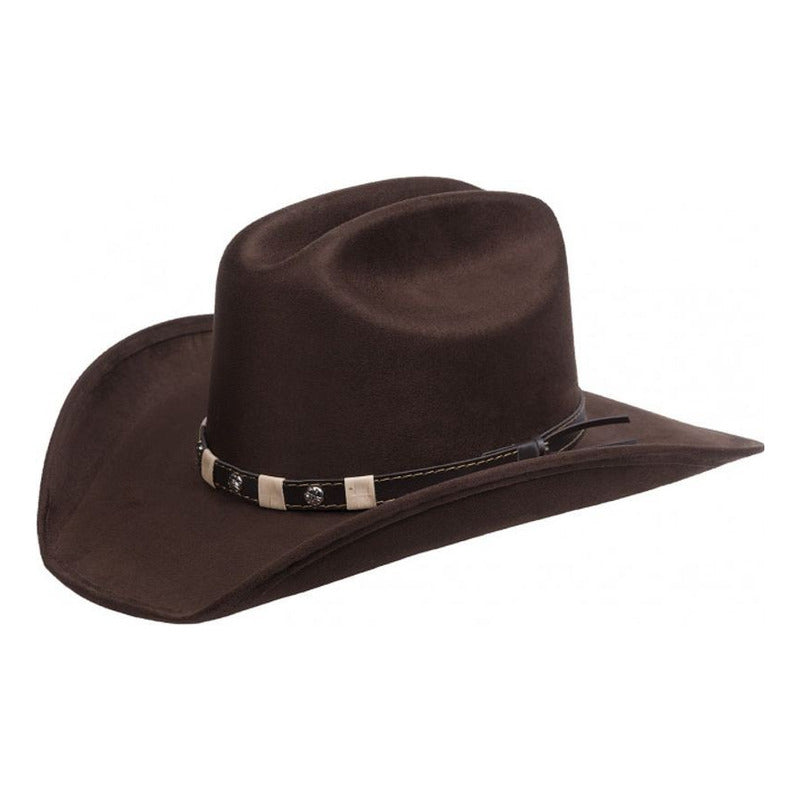 Sombrero Vaquero Para Niños Texana Americana De Gamuza