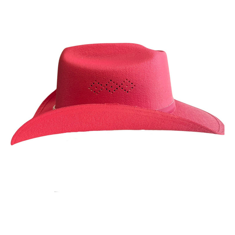 Sombrero Vaquero Para Niña Y Bebé Rosa Barbie De Moda
