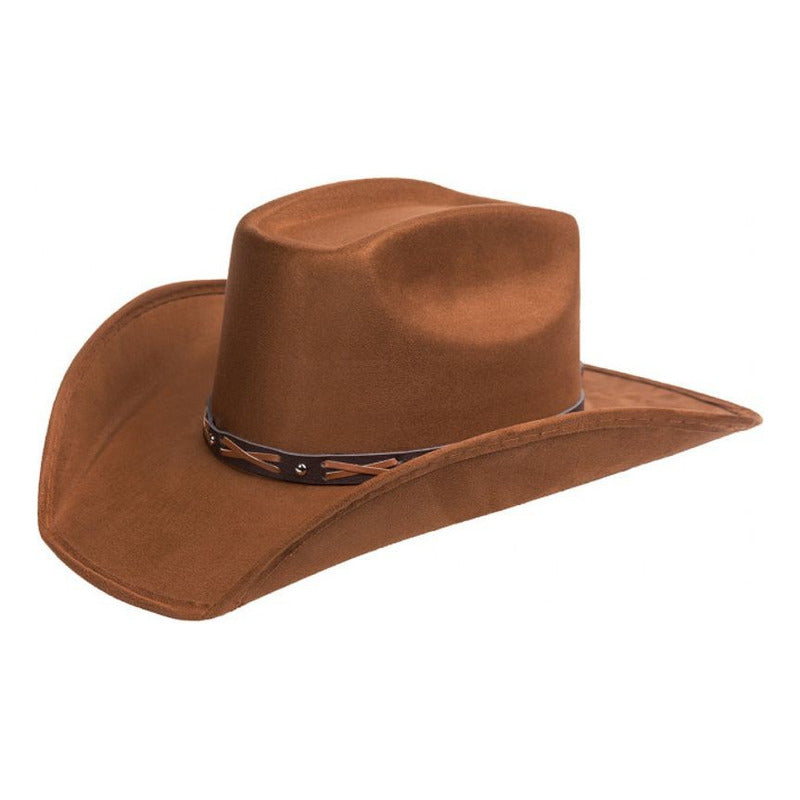 Sombrero Vaquero Para Niños 8 Segundos Texana De Gamuza