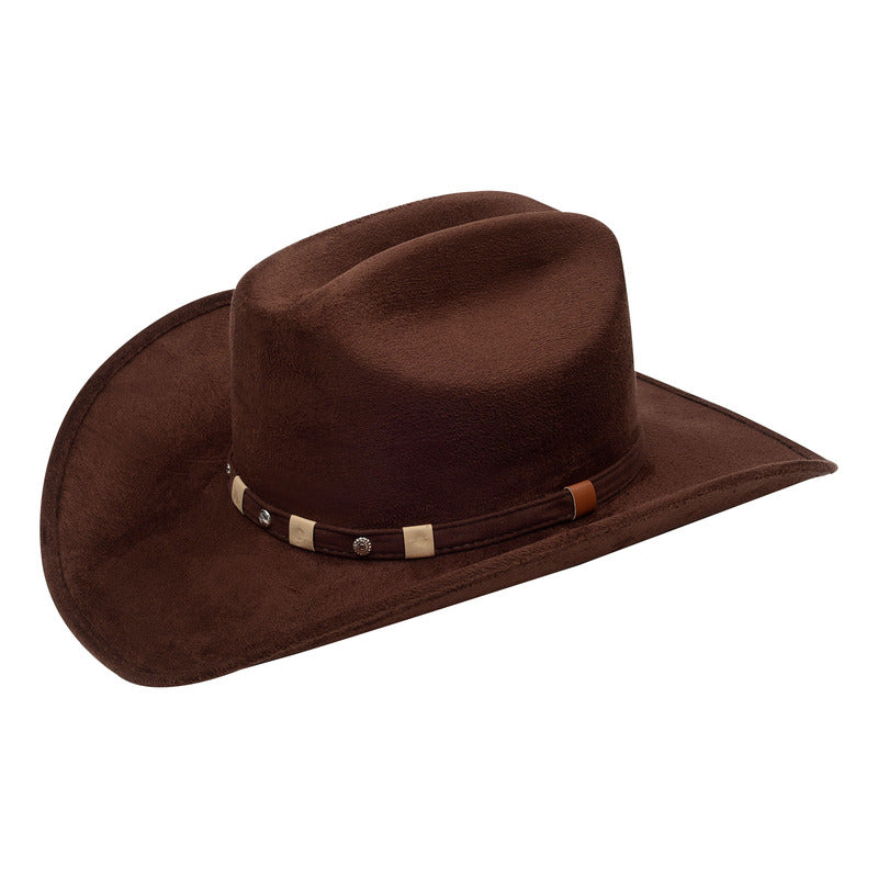 Sombrero De Gamuza Fino Horma Americana - Elegante Y Clásico