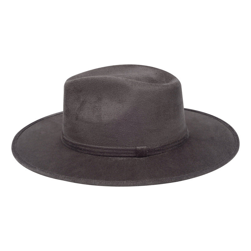 Sombrero Unisex Casual De Gamuza Artesanal Suave Y Versátil