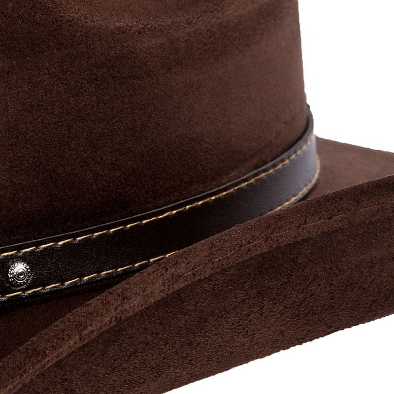 Sombrero Vaquero 8 Segundos Texana De Gamuza Hombre Ttf001