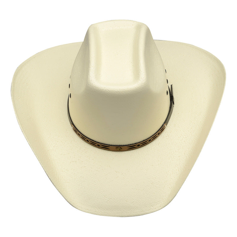Sombrero Vaquero Para Hombre Con Toquilla De Piel 100x