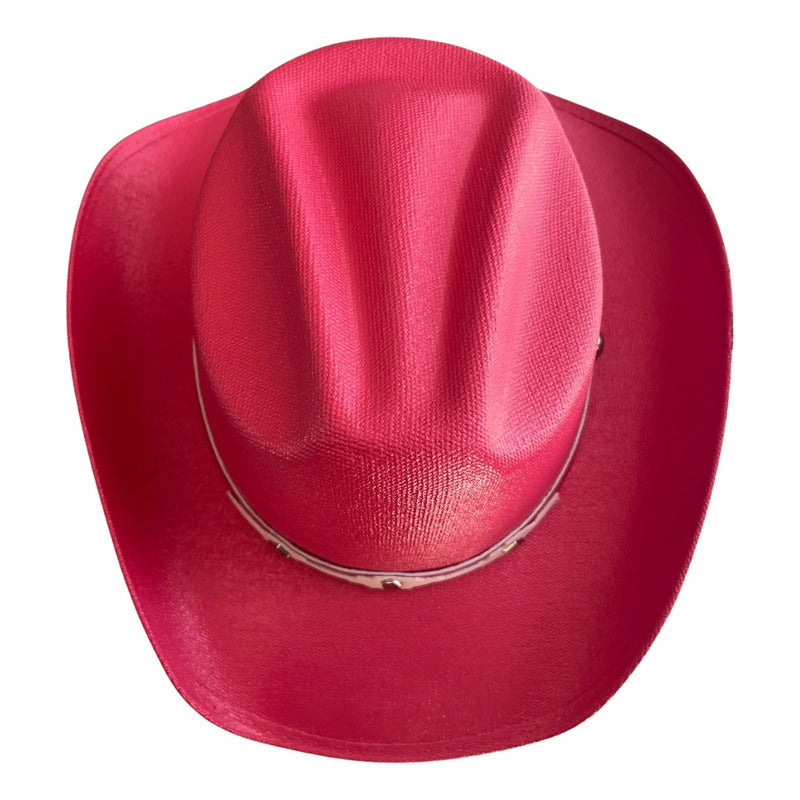 Sombrero Vaquero Para Niña Y Bebé Rosa Barbie De Moda