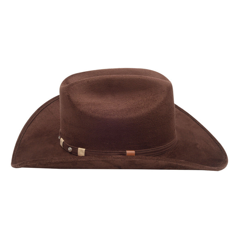 Sombrero De Gamuza Fino Horma Americana - Elegante Y Clásico