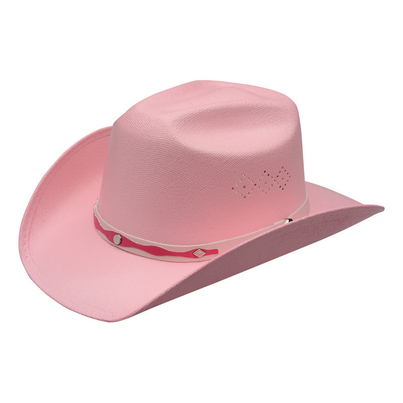 Sombrero Vaquero Para Niña Y Bebé Rosa Barbie De Moda