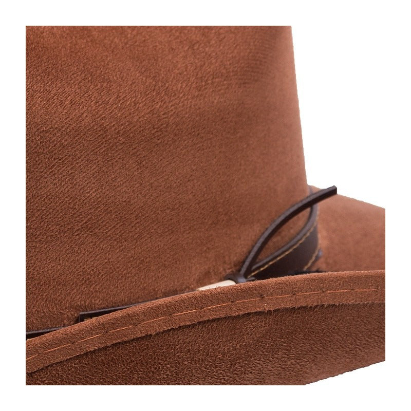 Sombrero Vaquero Para Niños Texana Americana De Gamuza