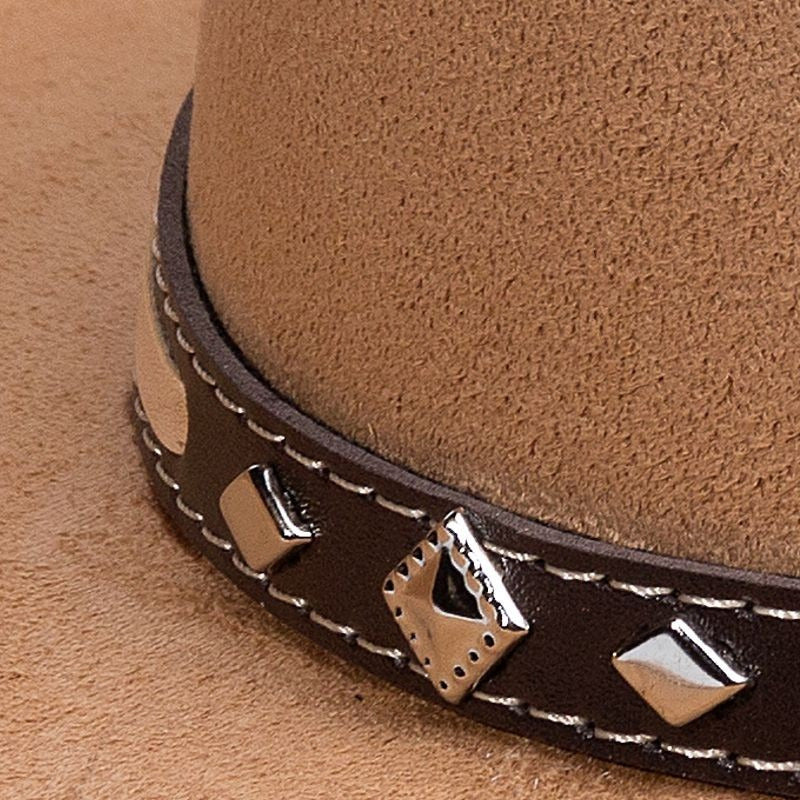 Sombrero Vaquero Para Niños Texana Americana De Gamuza