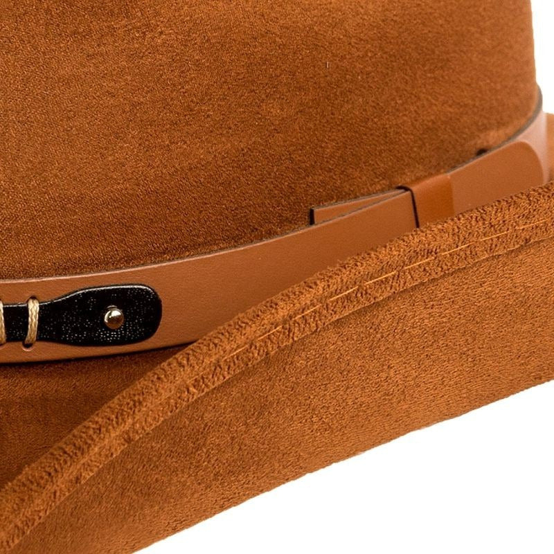 Sombrero Vaquero 8 Segundos Texana De Gamuza Hombre Ttf001
