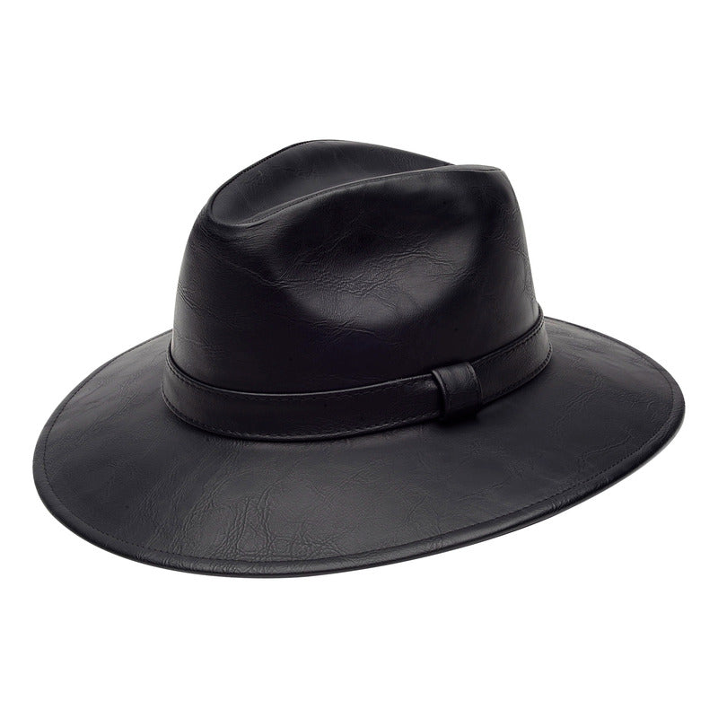 Sombrero Unisex Casual Elegante De Vini Piel Estilo Clásico