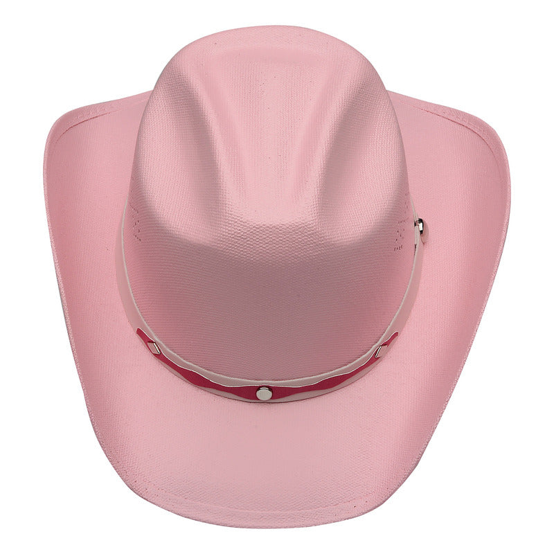 Sombrero Vaquero Para Niña Y Bebé Rosa Barbie De Moda